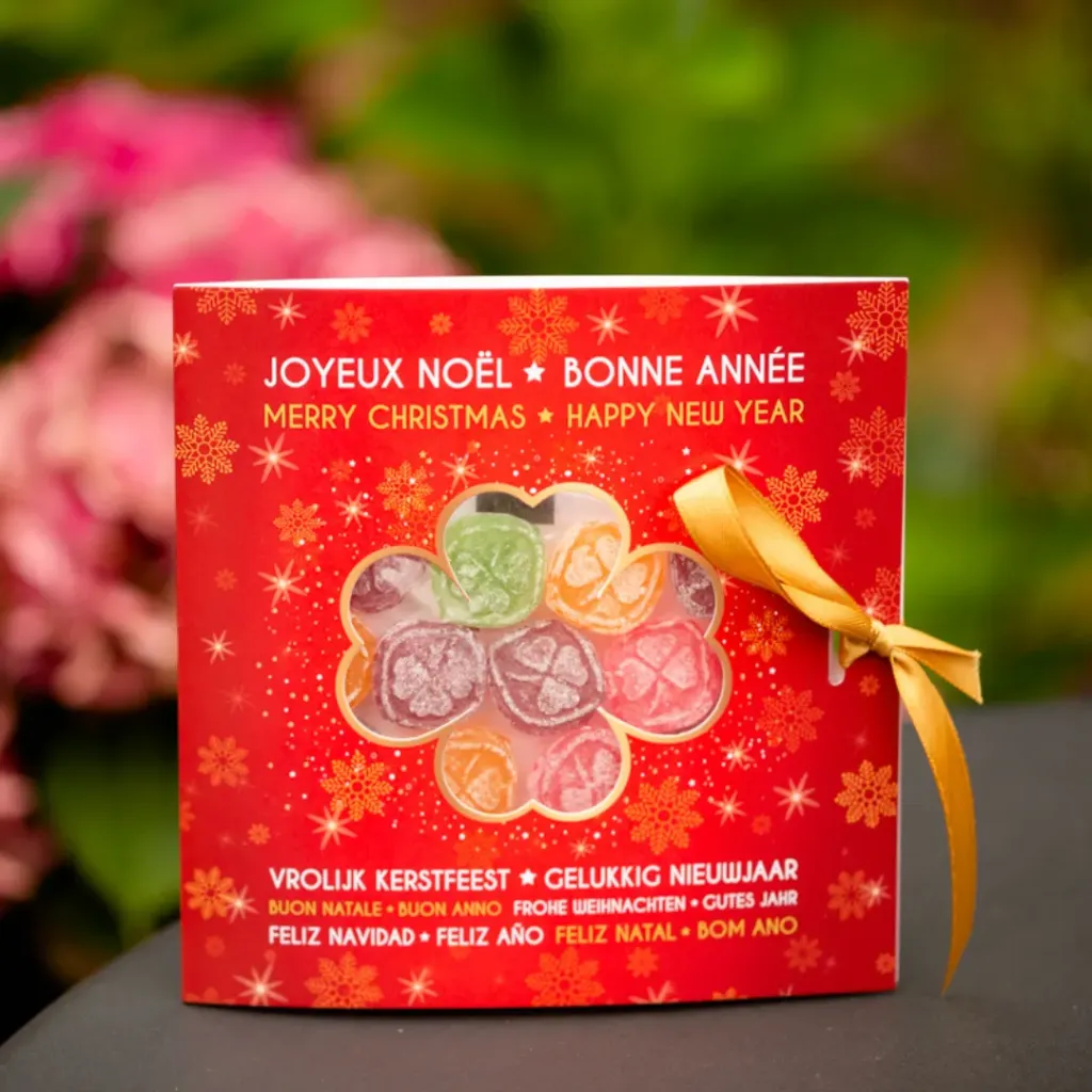 [LUCKY-C-NOEL+MIX65] Carte Joyeux Noel +65gr bonbons